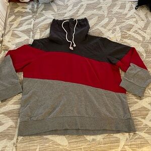 Women sweaters, size XL, colors red and gray. Good condition.